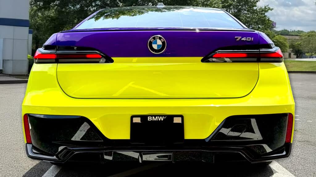Cette BMW montre pourquoi certaines couleurs ne devraient jamais se rencontrer