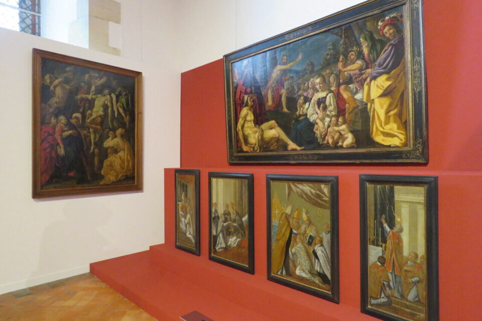 Au XVIIIème siècle, de nombreux tableaux sont commandés pour la cathédrale de Meaux.